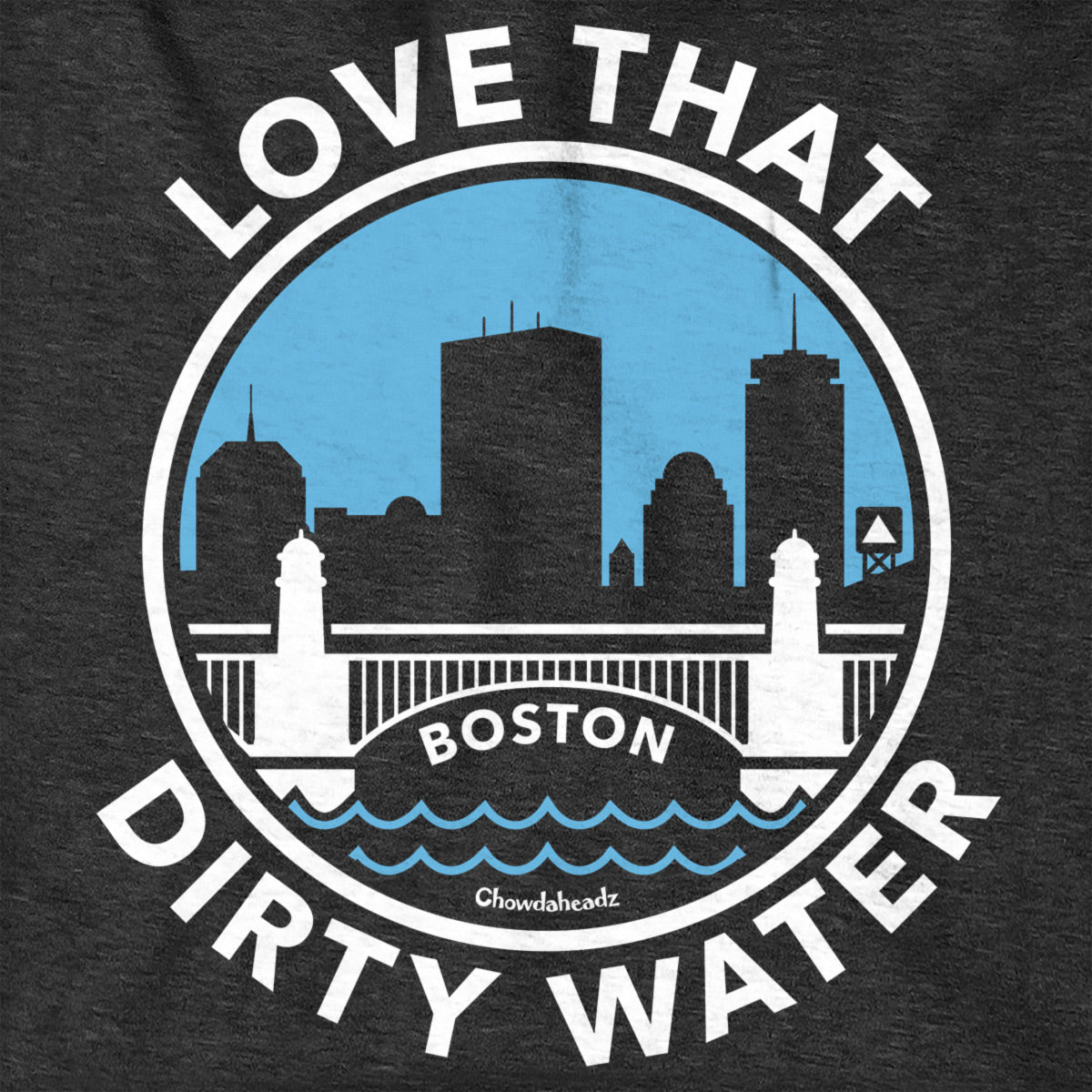 Love That Dirty Water Skyline Seal Hoodie