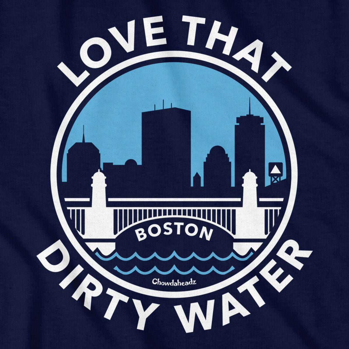 Love That Dirty Water Skyline Seal T-Shirt