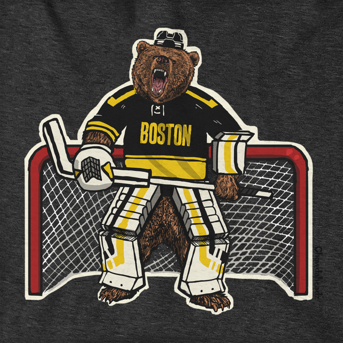 Goalie Bear Hoodie