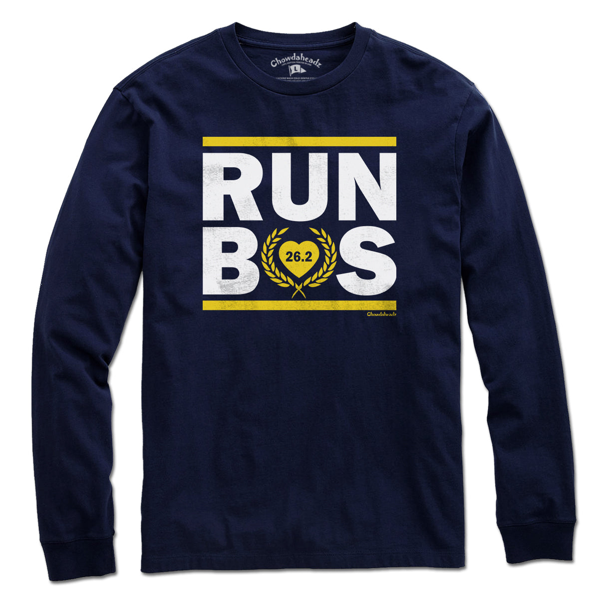 Run Bos 26.2 Heart T-Shirt