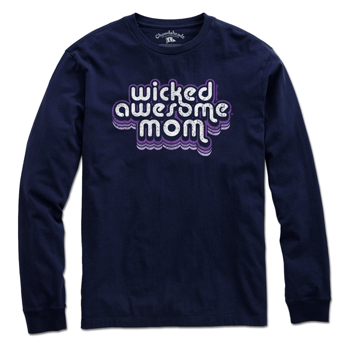 Wicked Awesome Mom Retro T-Shirt