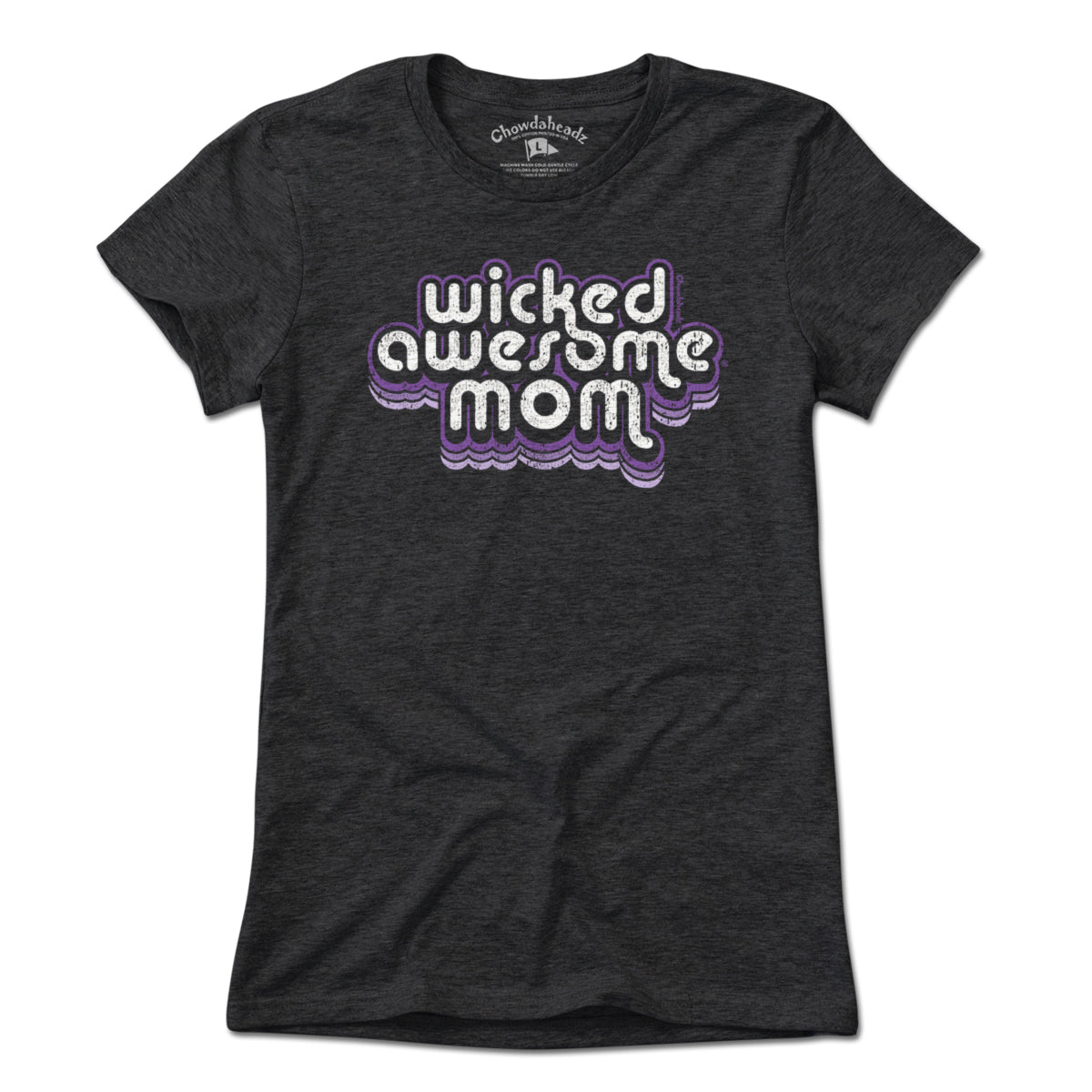Wicked Awesome Mom Retro T-Shirt