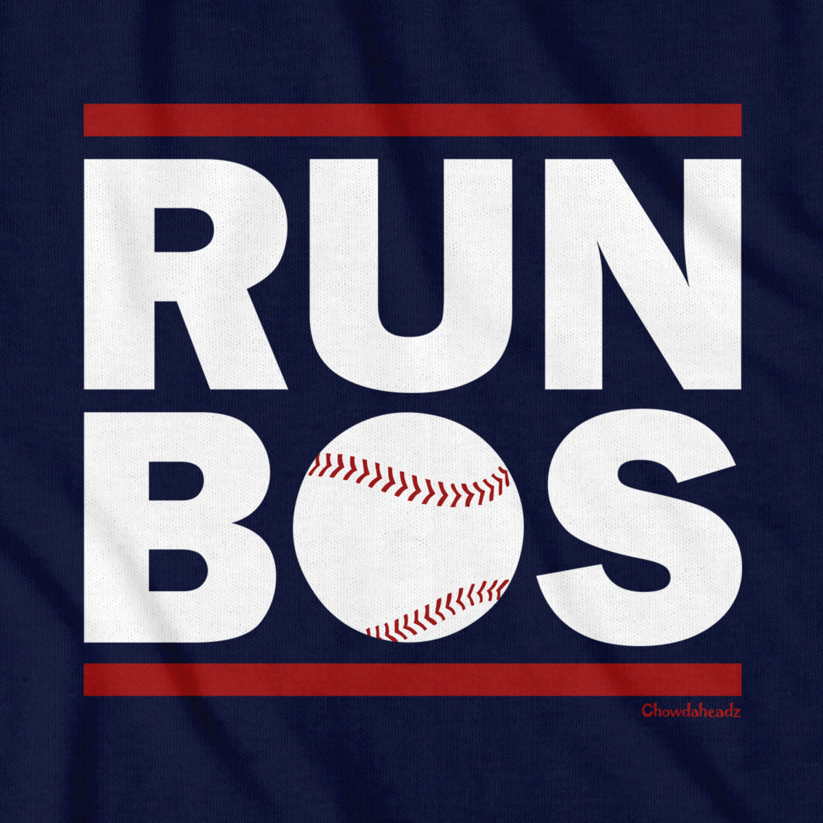 Run Bos Baseball T-Shirt