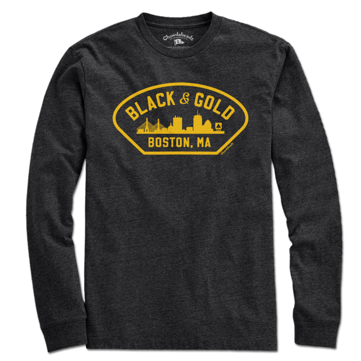 Black & Gold Boston Naval T-Shirt