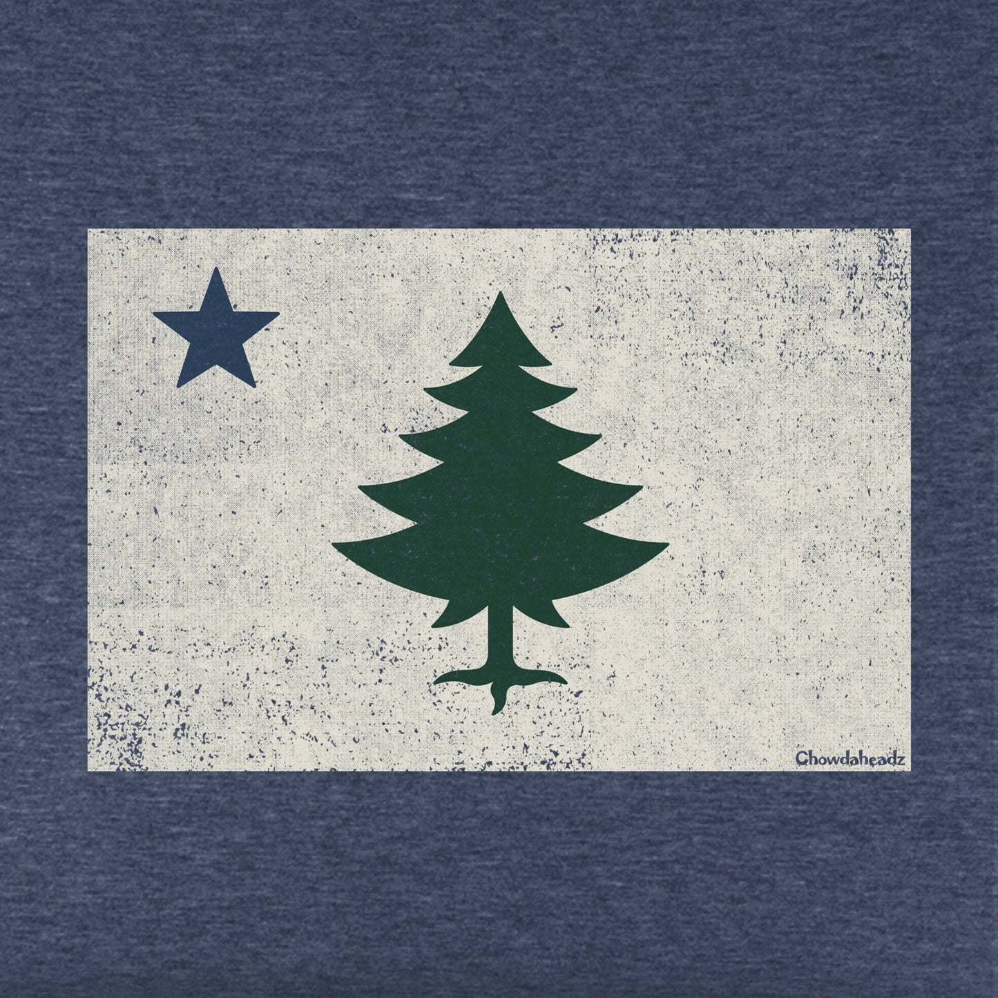 Vintage Maine Flag Youth Hoodie