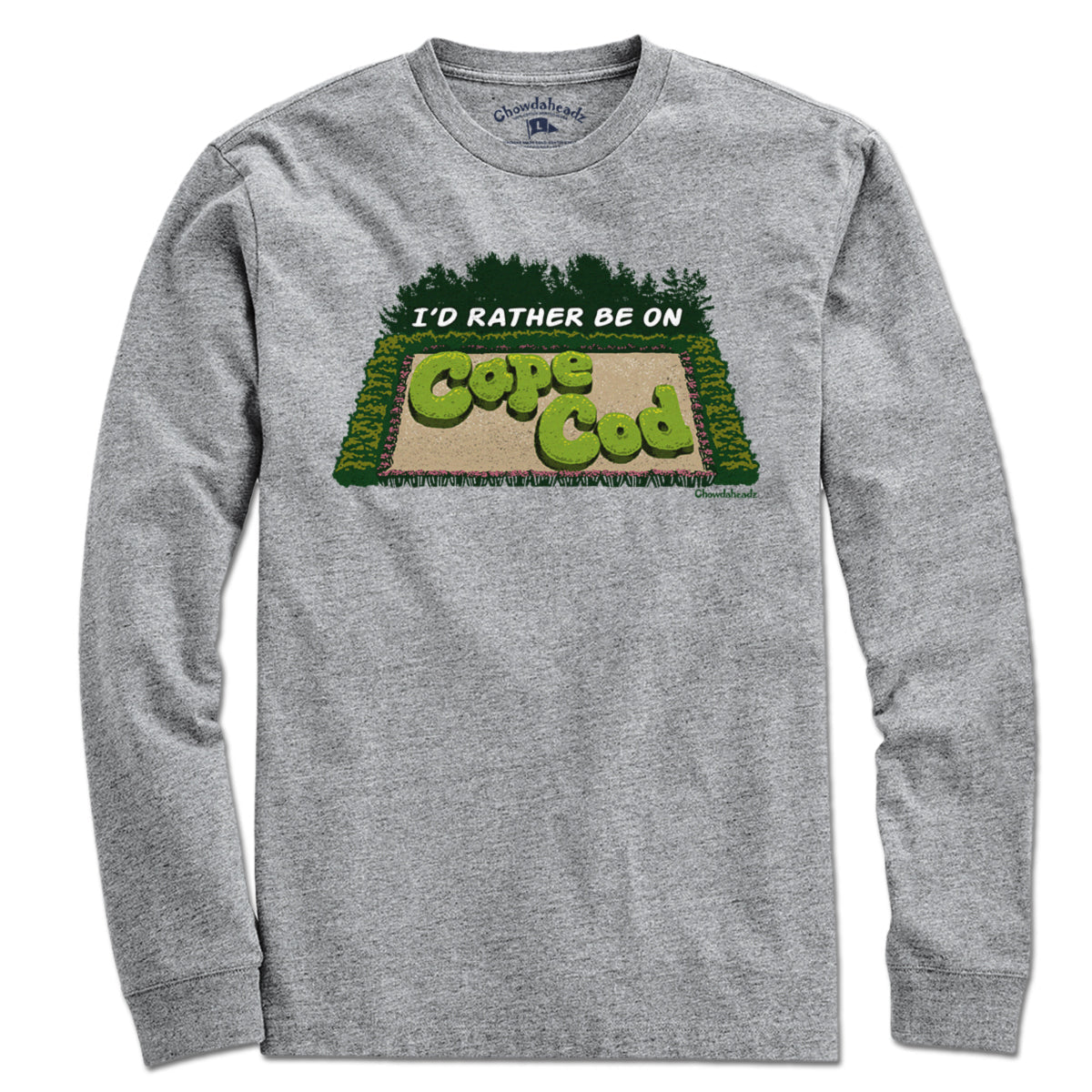 I'd Rather Be On Cape Cod Hedges T-Shirt