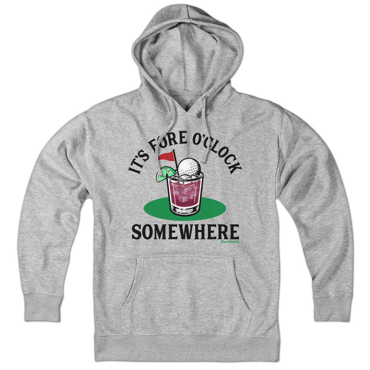 It's Fore O' Clock Somewhere Golf Cocktail Hoodie