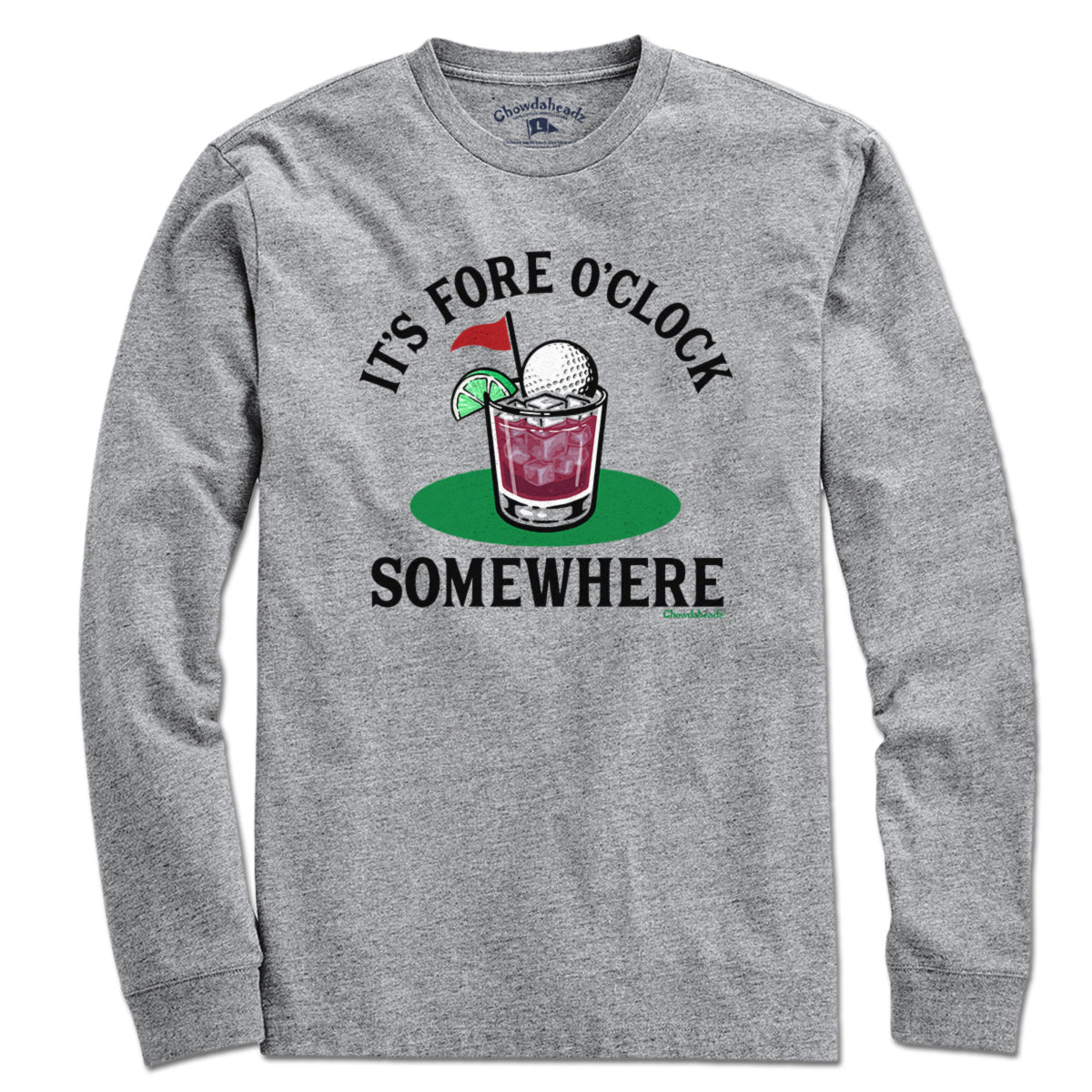 It's Fore O' Clock Somewhere Golf Cocktail T-Shirt