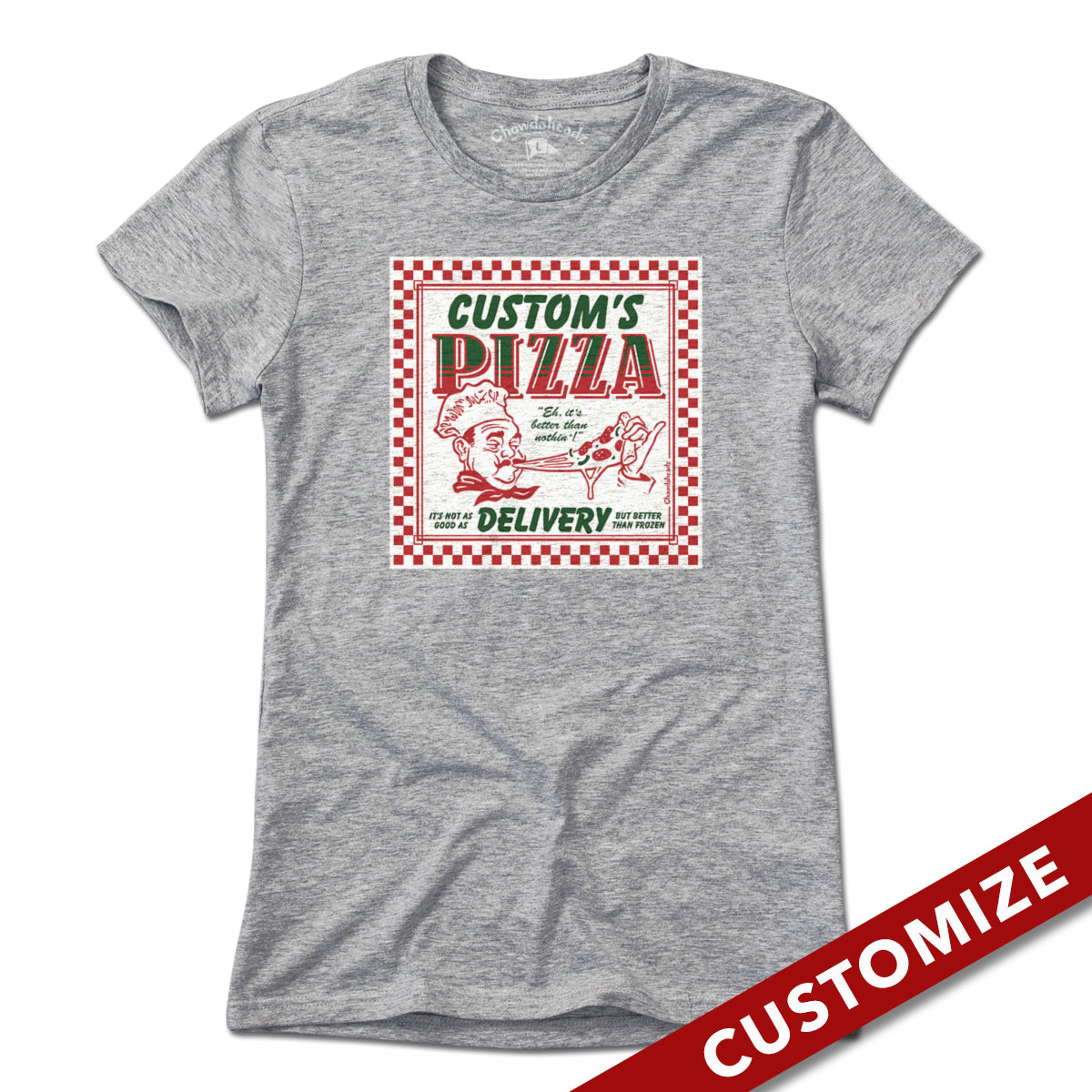 Custom Name's Pizza T-Shirt
