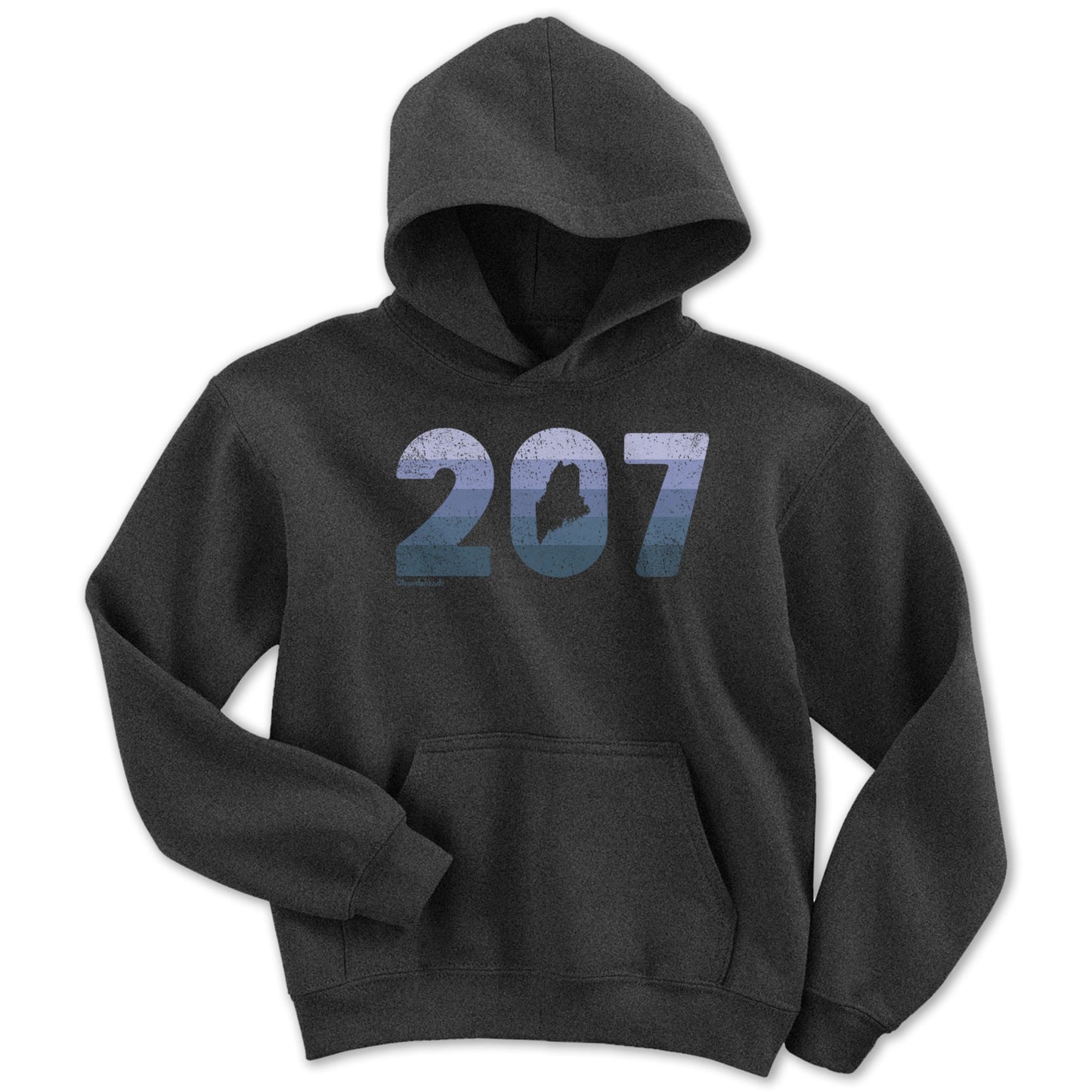 Maine Retro 207 Youth Hoodie