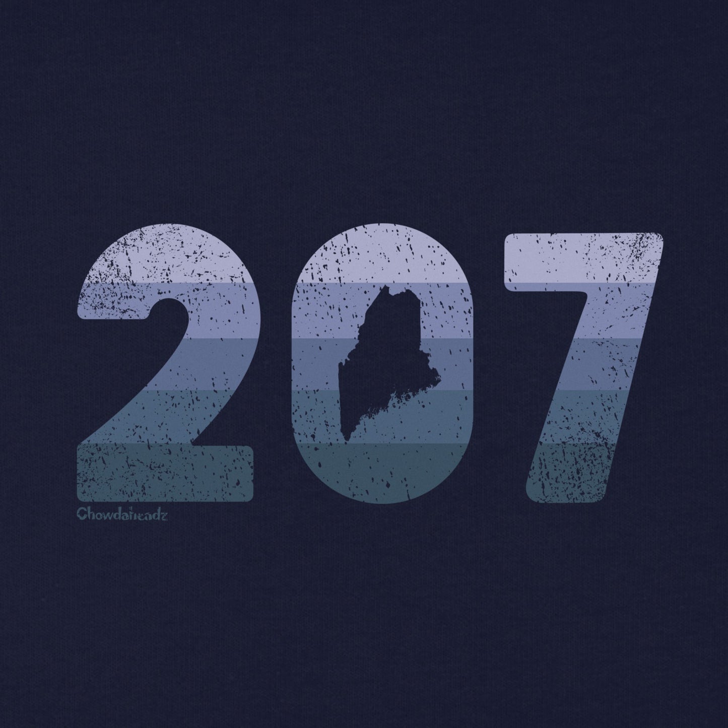 Maine Retro 207 Youth Hoodie