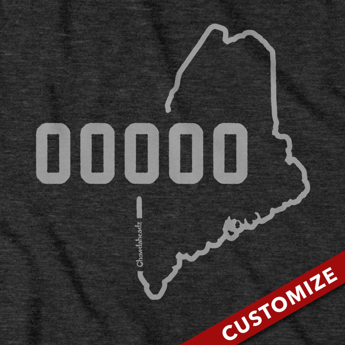 Custom Maine Zip Code T-Shirt