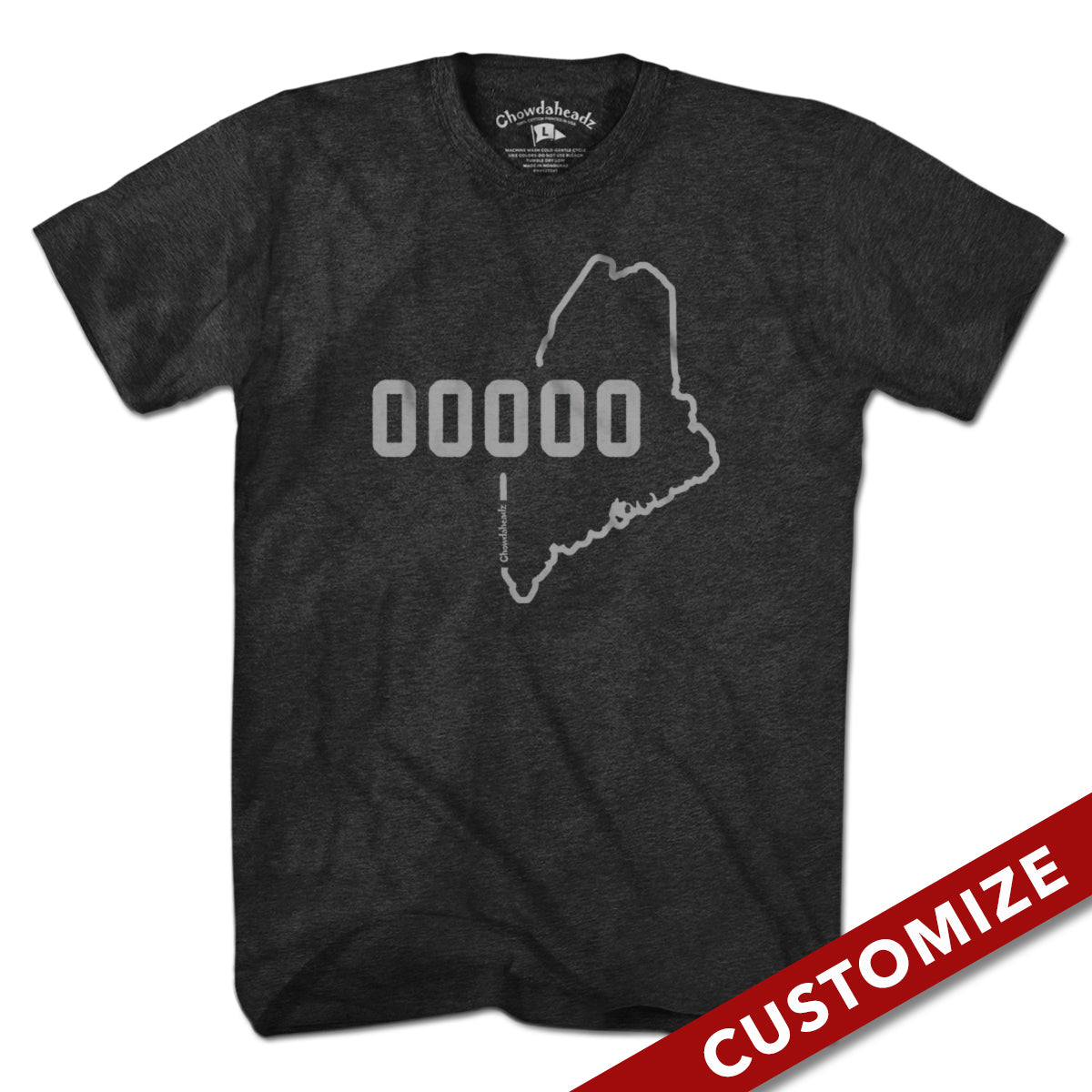 Custom Maine Zip Code T-Shirt
