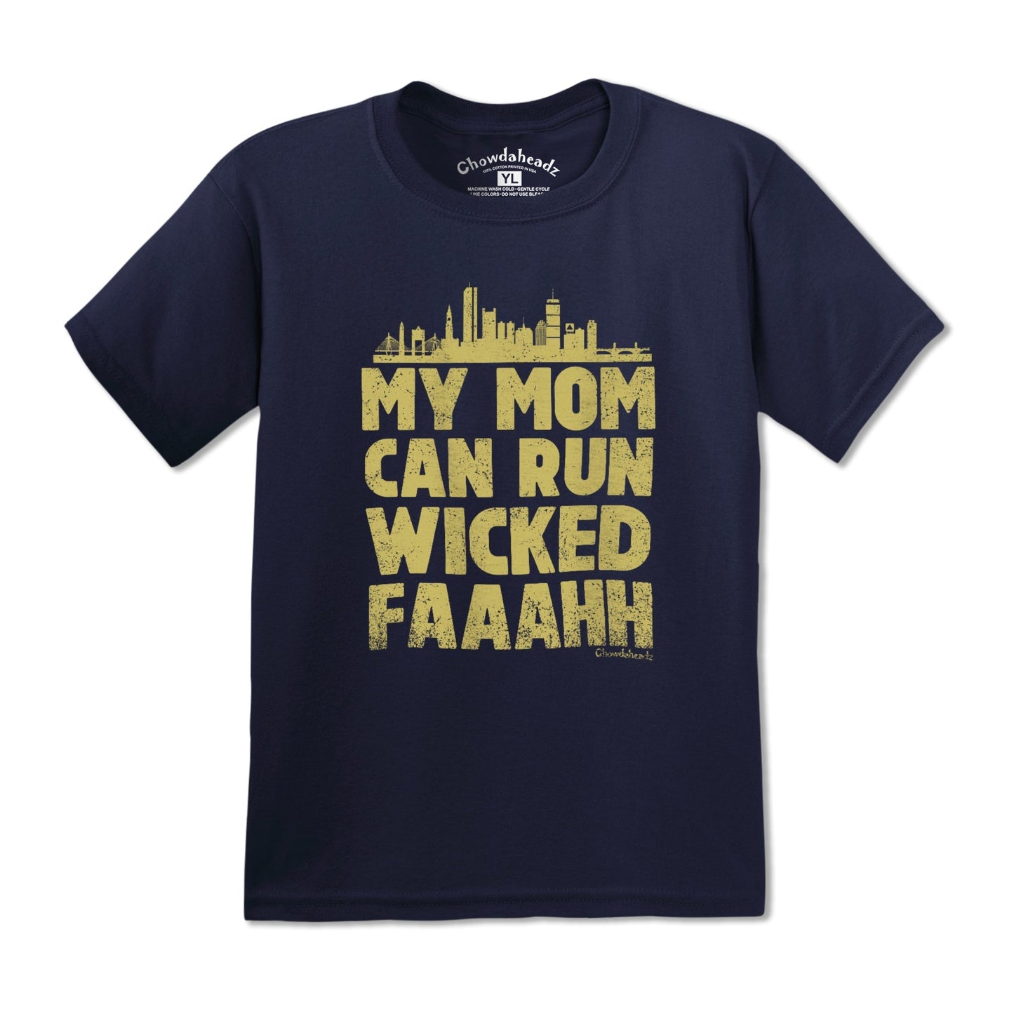 My Mom Can Run Wicked Faaaah Youth T-Shirt