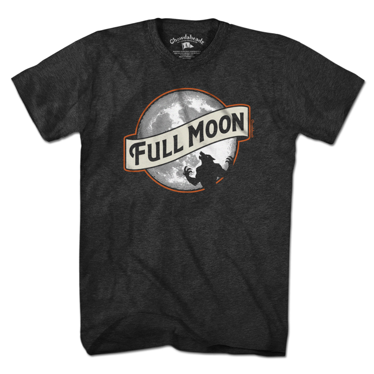 Full Moon Werewolf Label T-Shirt