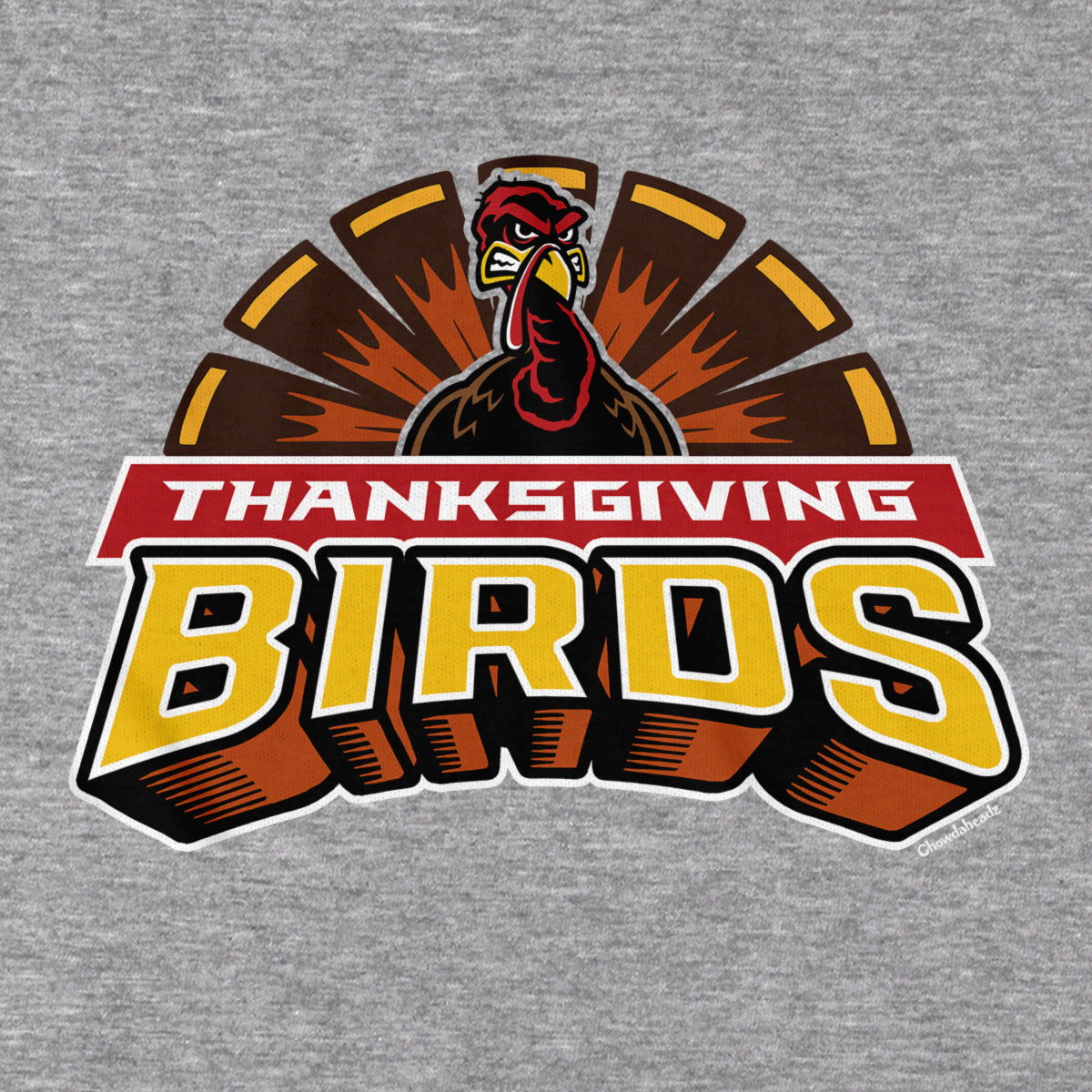 Thanksgiving Birds Logo T-Shirt
