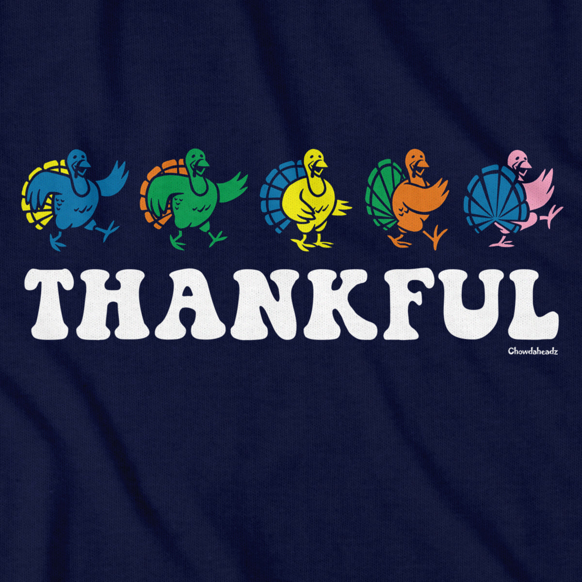 Thankful Dancing Turkeys T-Shirt