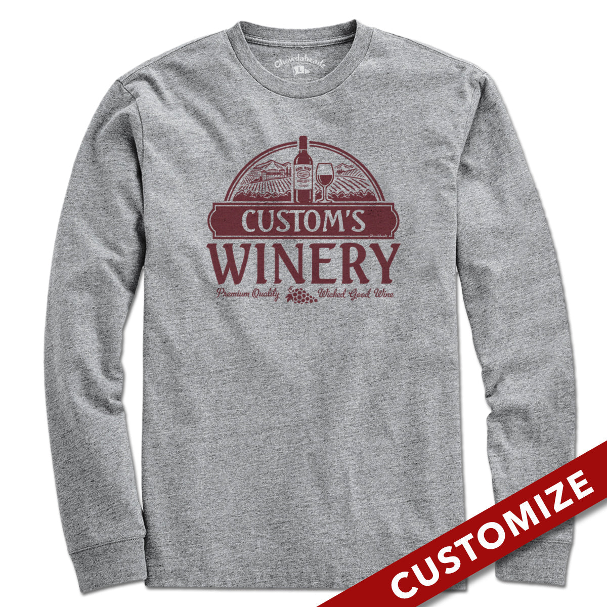 Custom Name's Winery T-Shirt