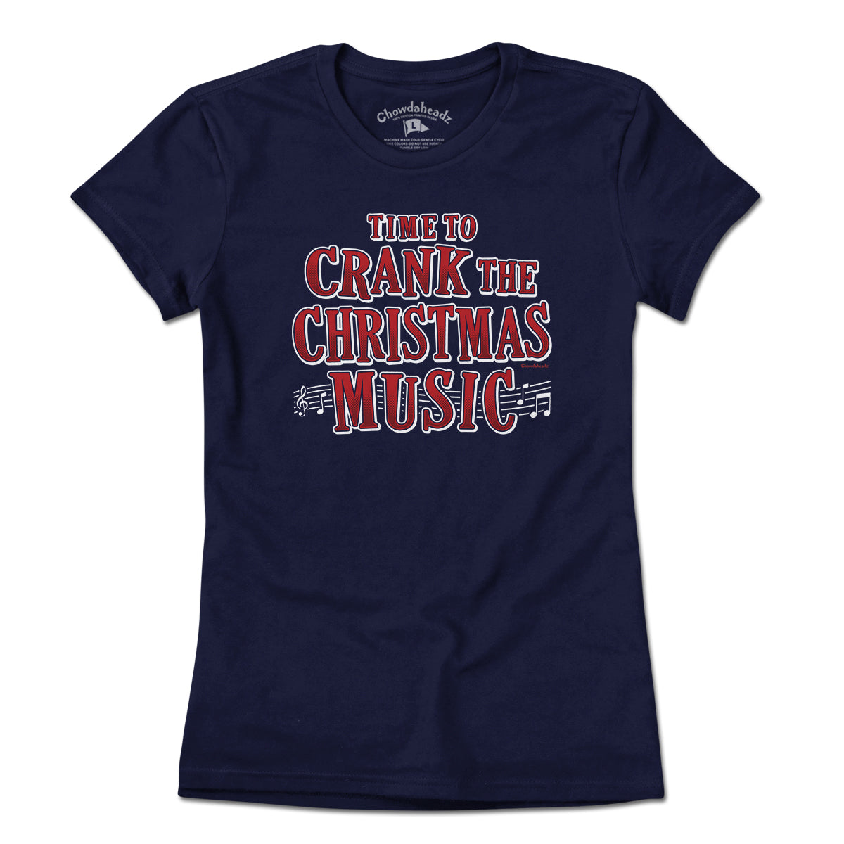 Crank The Christmas Music T-Shirt