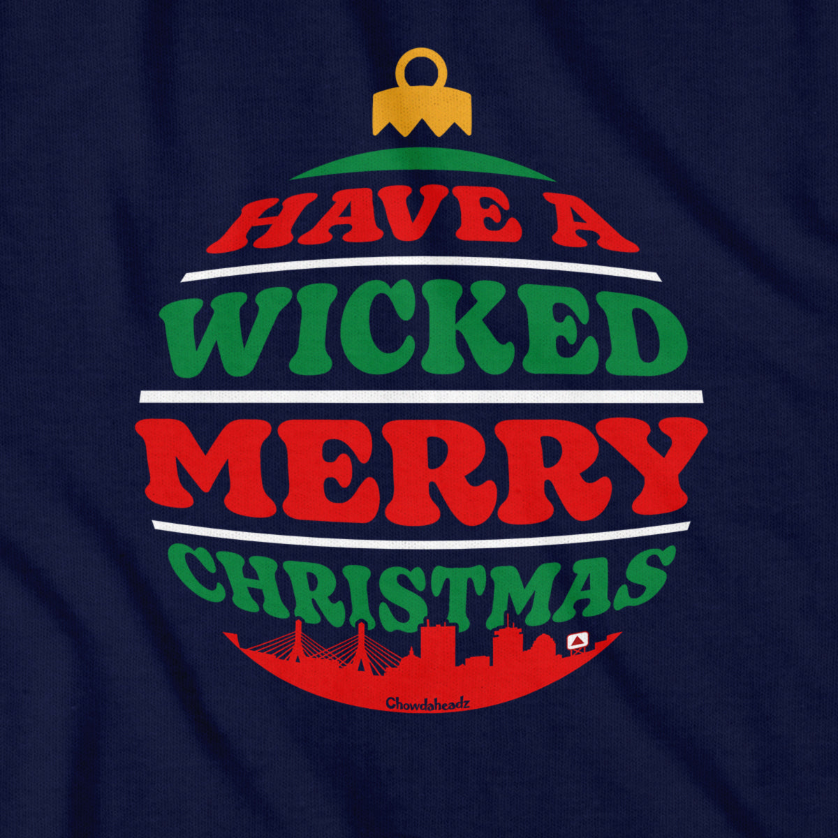 Wicked Merry Christmas Ornament T-Shirt