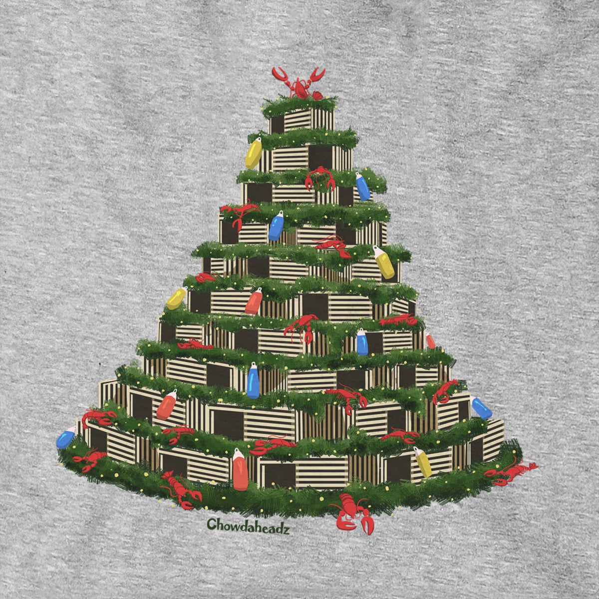 Lobster Trap Tree Hoodie