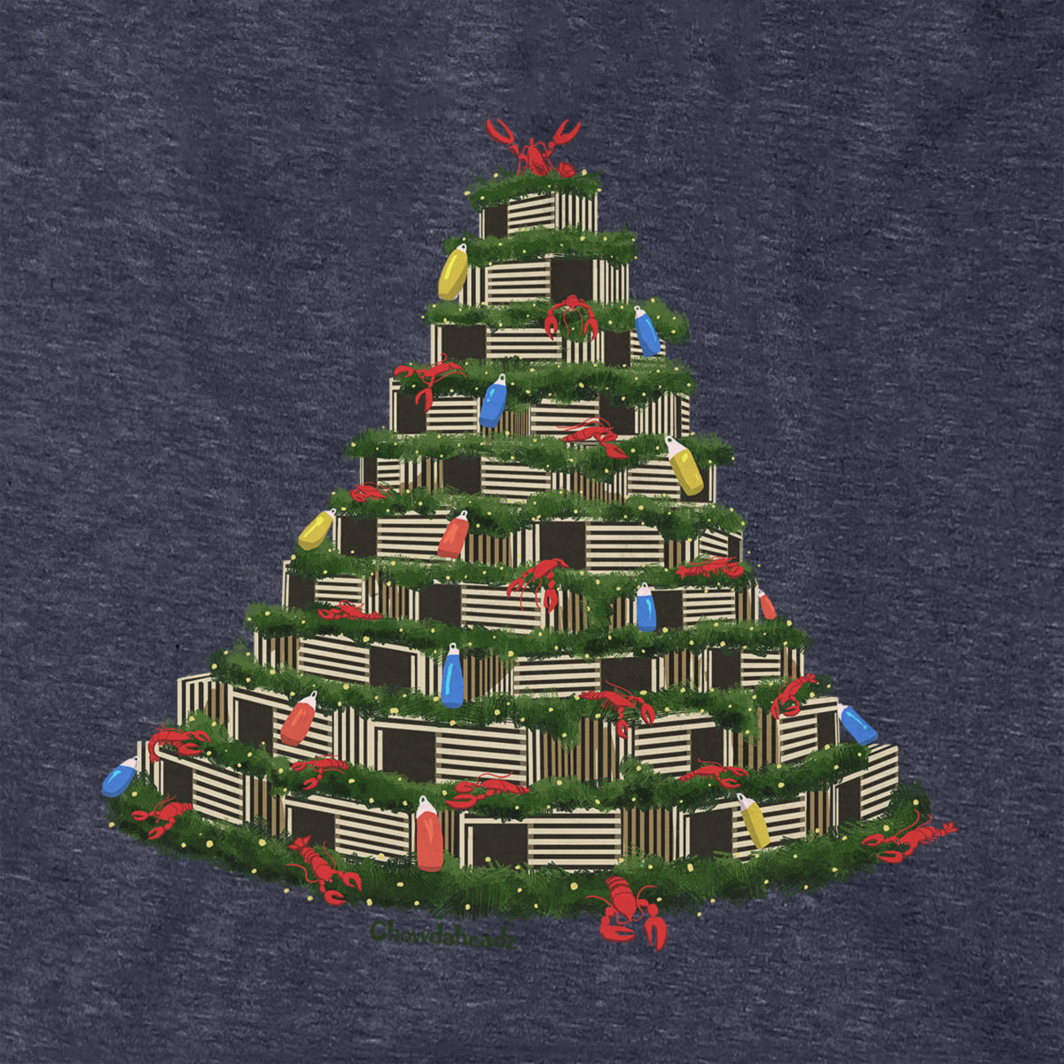Lobster Trap Tree Hoodie