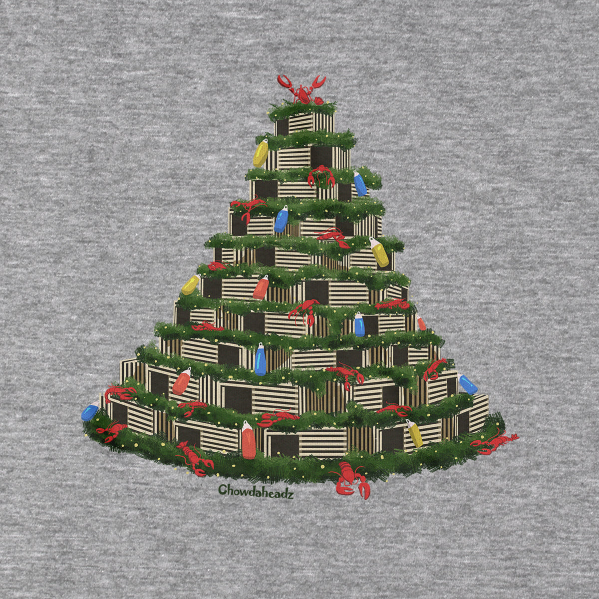 Lobster Trap Tree T-Shirt