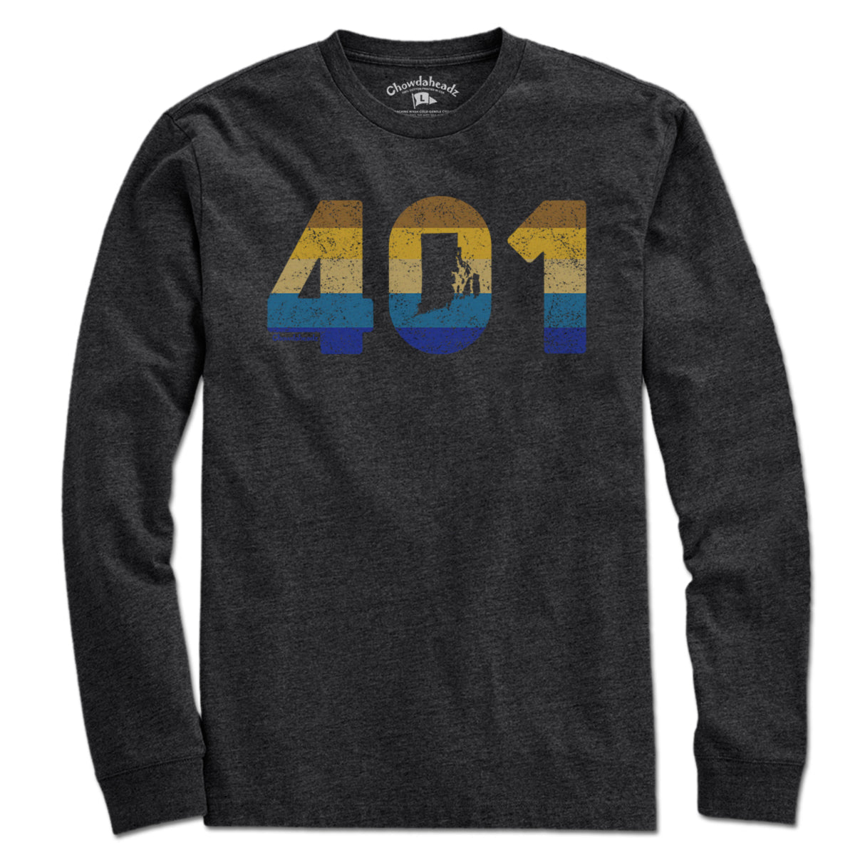 Rhode Island Retro Area Code T-Shirt
