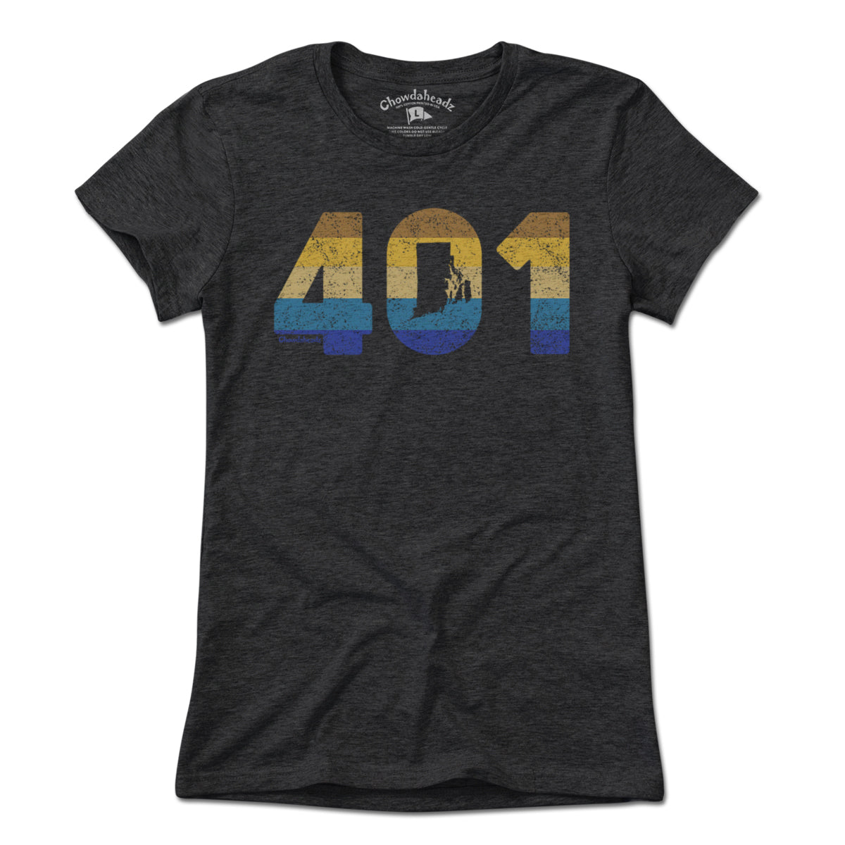 Rhode Island Retro Area Code T-Shirt