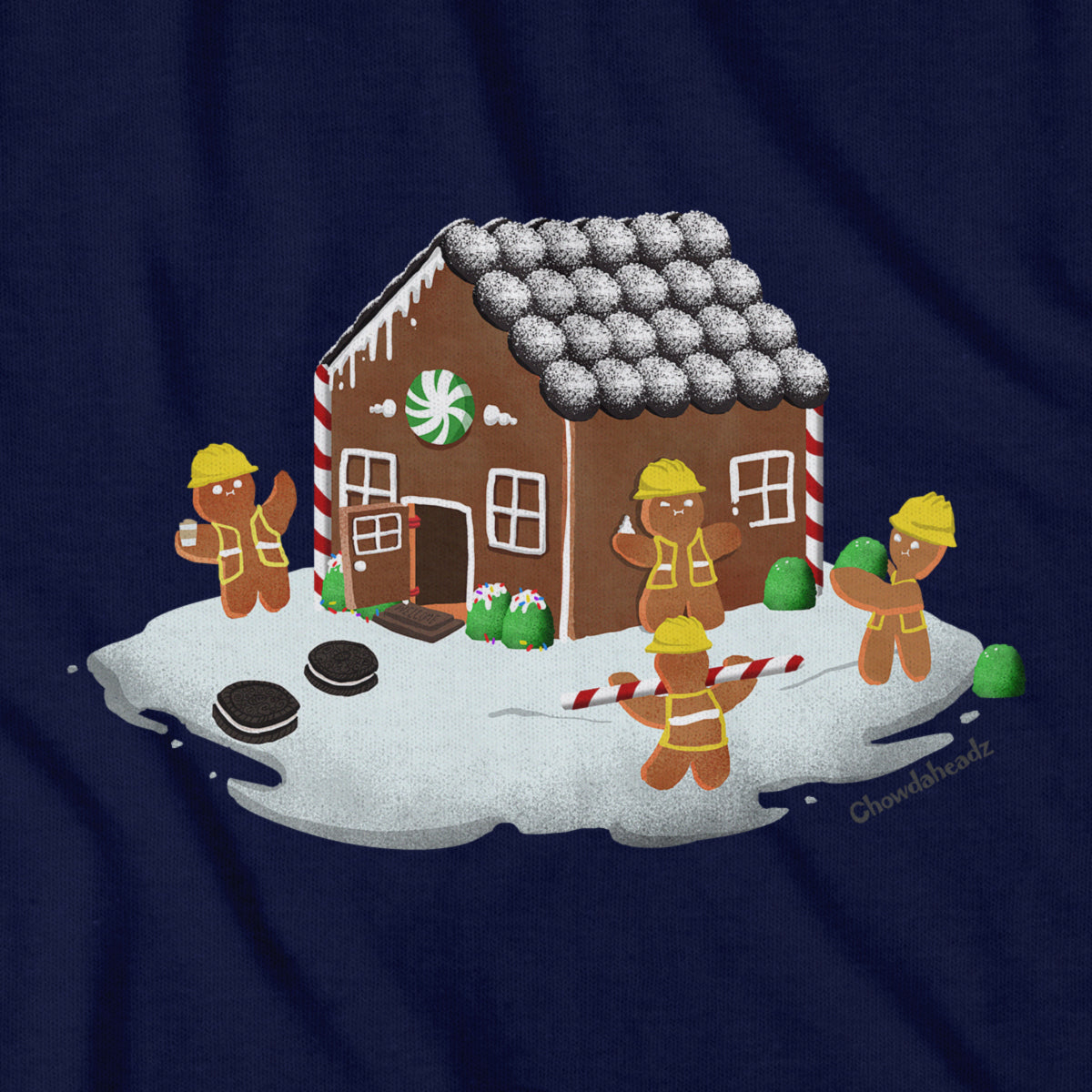 Gingerbread Construction T-Shirt