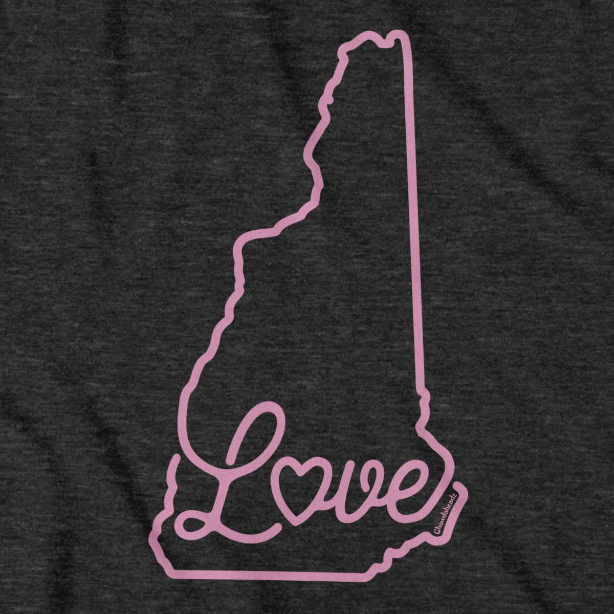 Love New Hampshire Script T-Shirt