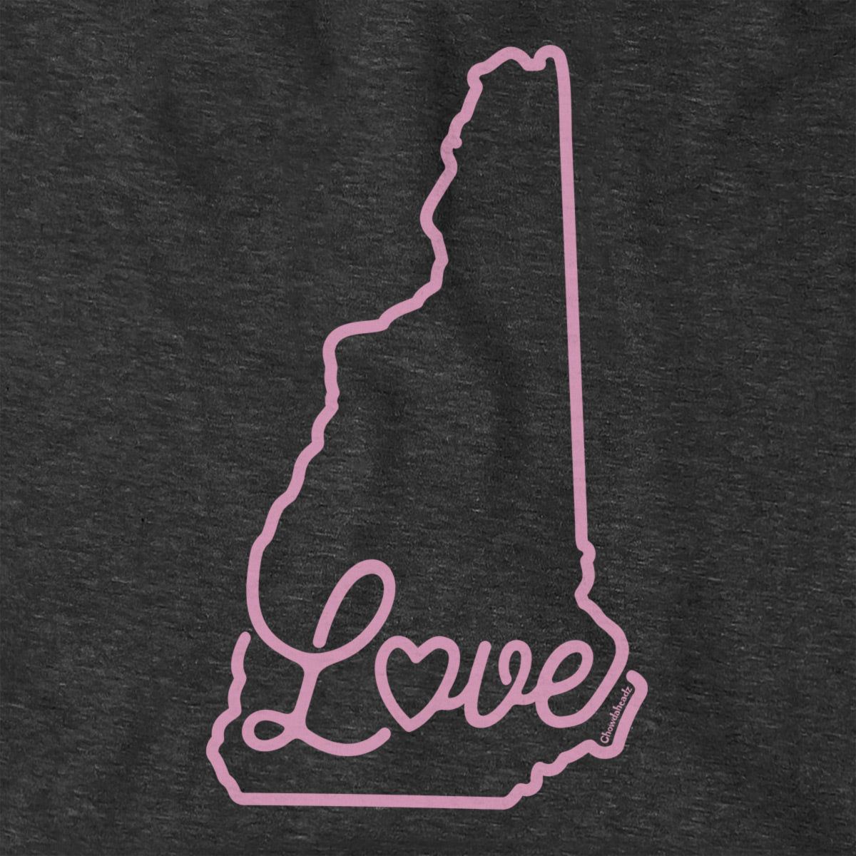 Love New Hampshire Script Hoodie