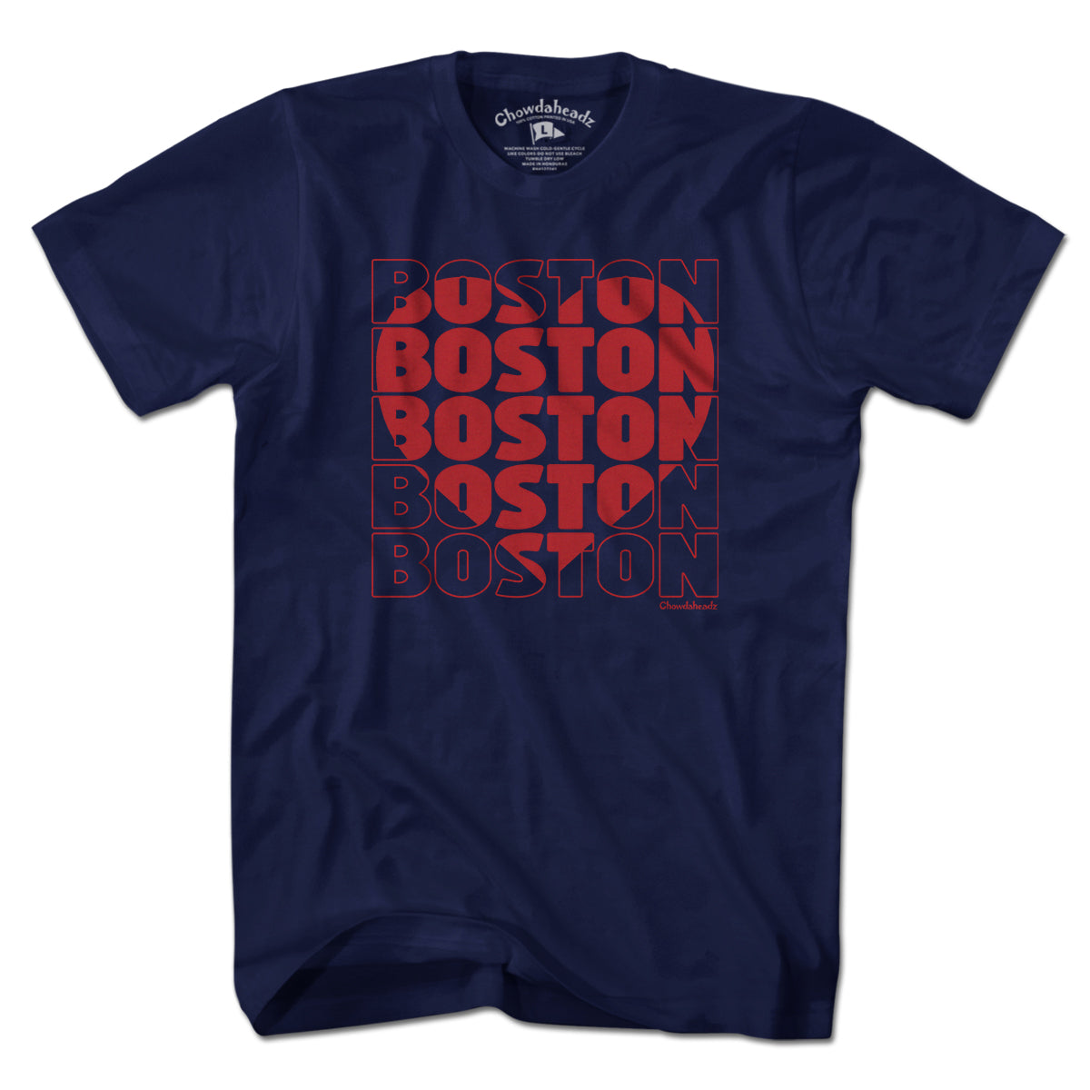 Stacked Boston Heart T-Shirt