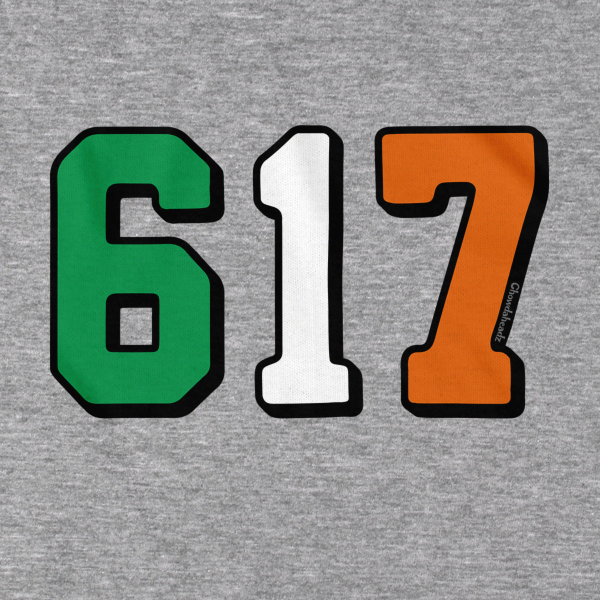 Boston 617 Irish Flag Youth Hoodie