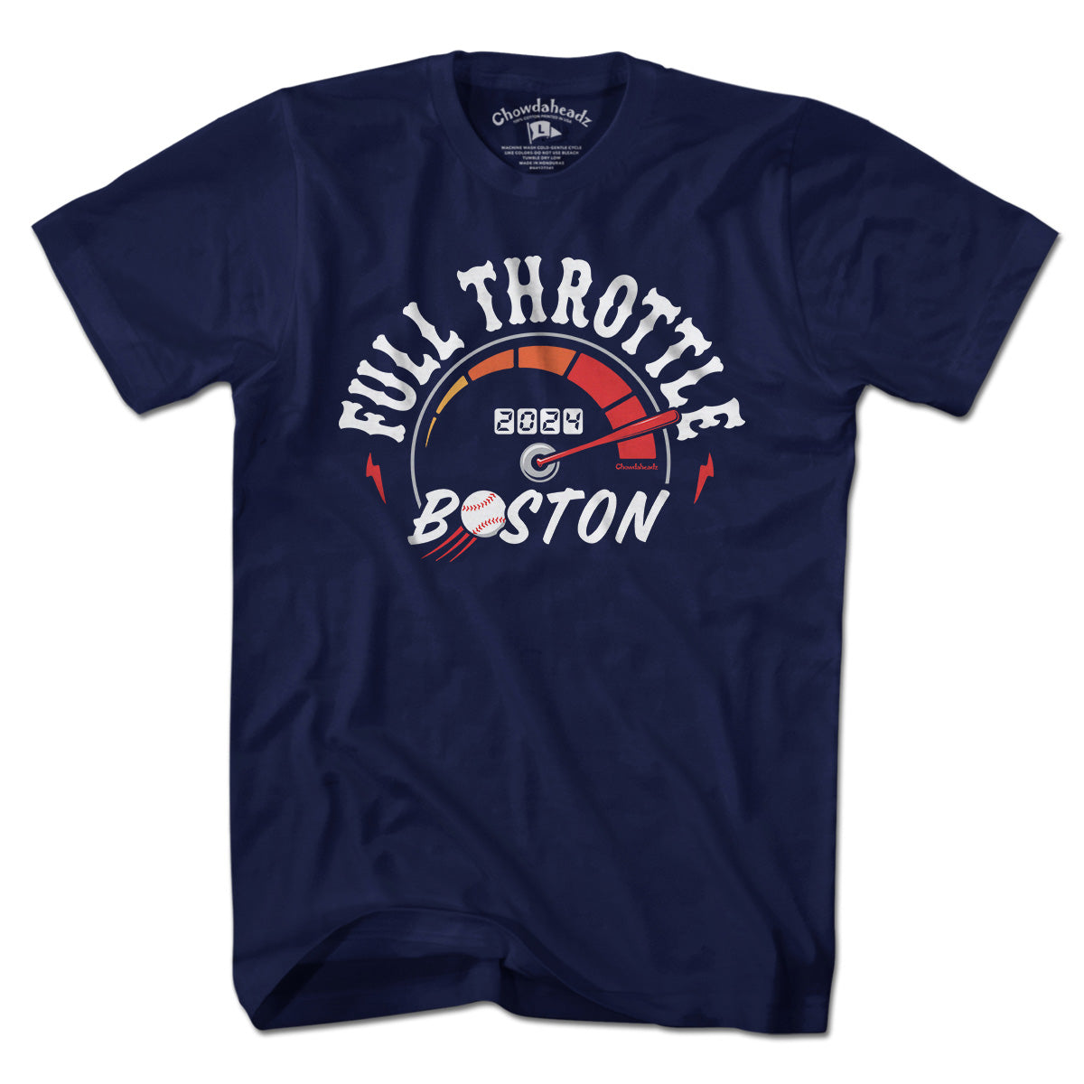Full Throttle Boston Baseball T-Shirt