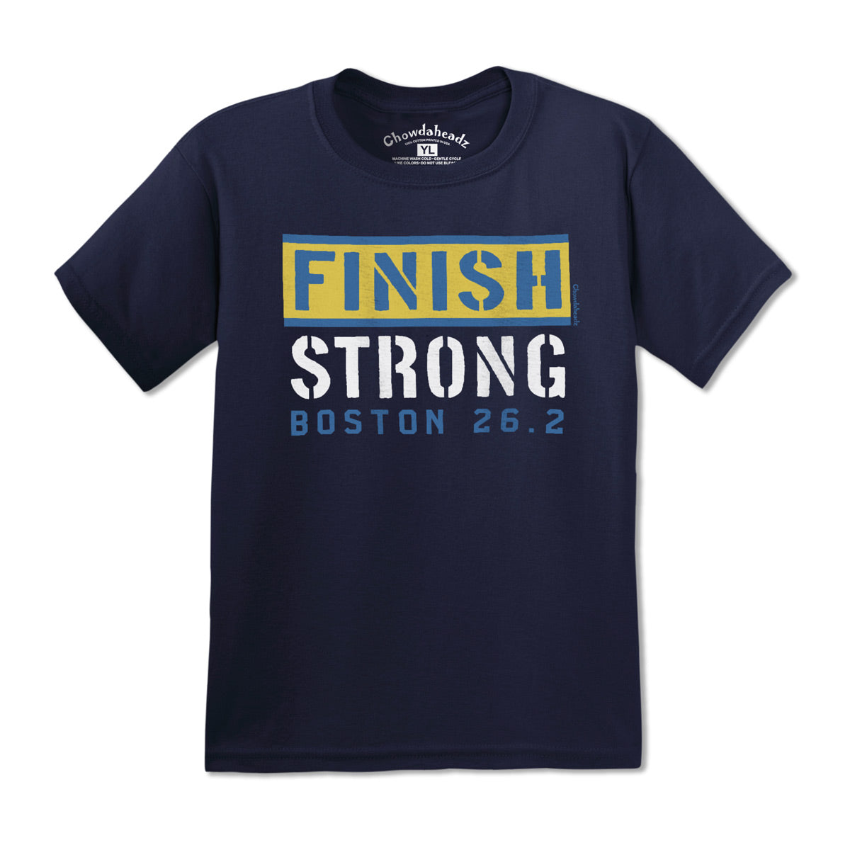 Finish Strong Boston 26.2 Youth T-Shirt