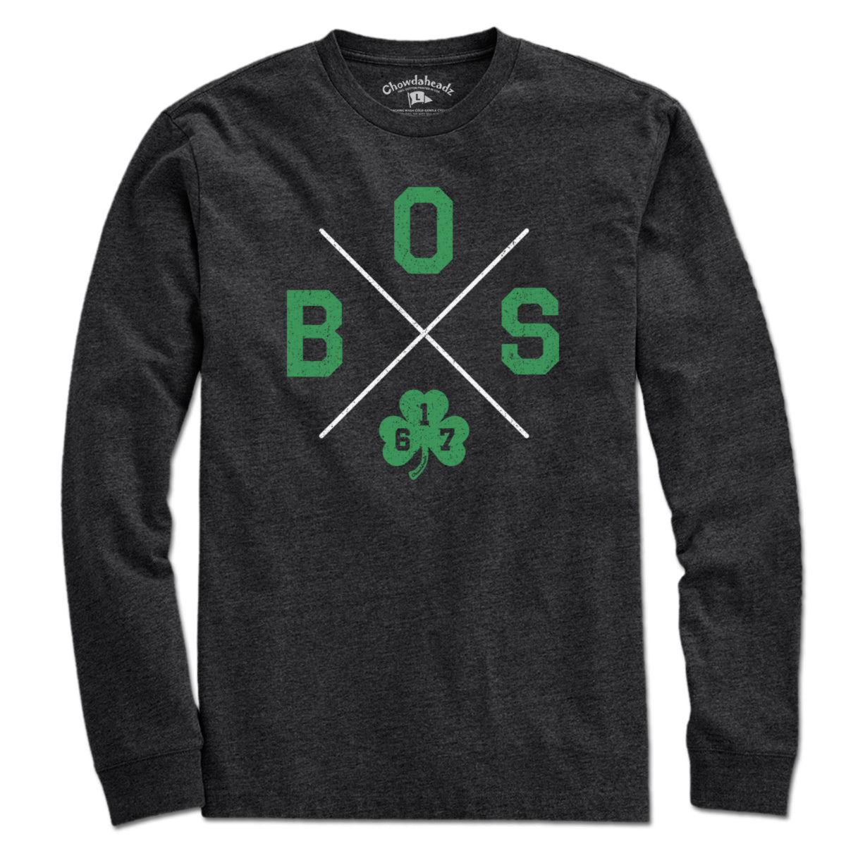 BOS Shamrock Crossed Out T-Shirt