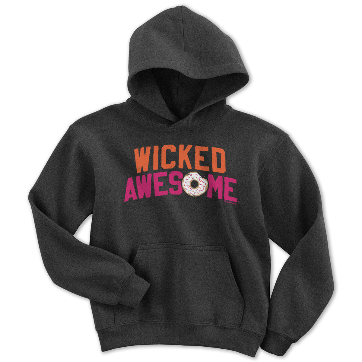 Wicked Awesome Donut Youth Hoodie