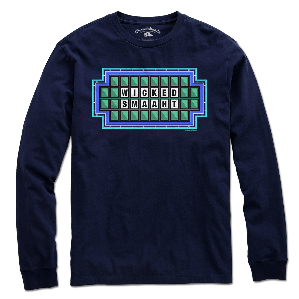 Wicked Smaaht Puzzle Board T-Shirt