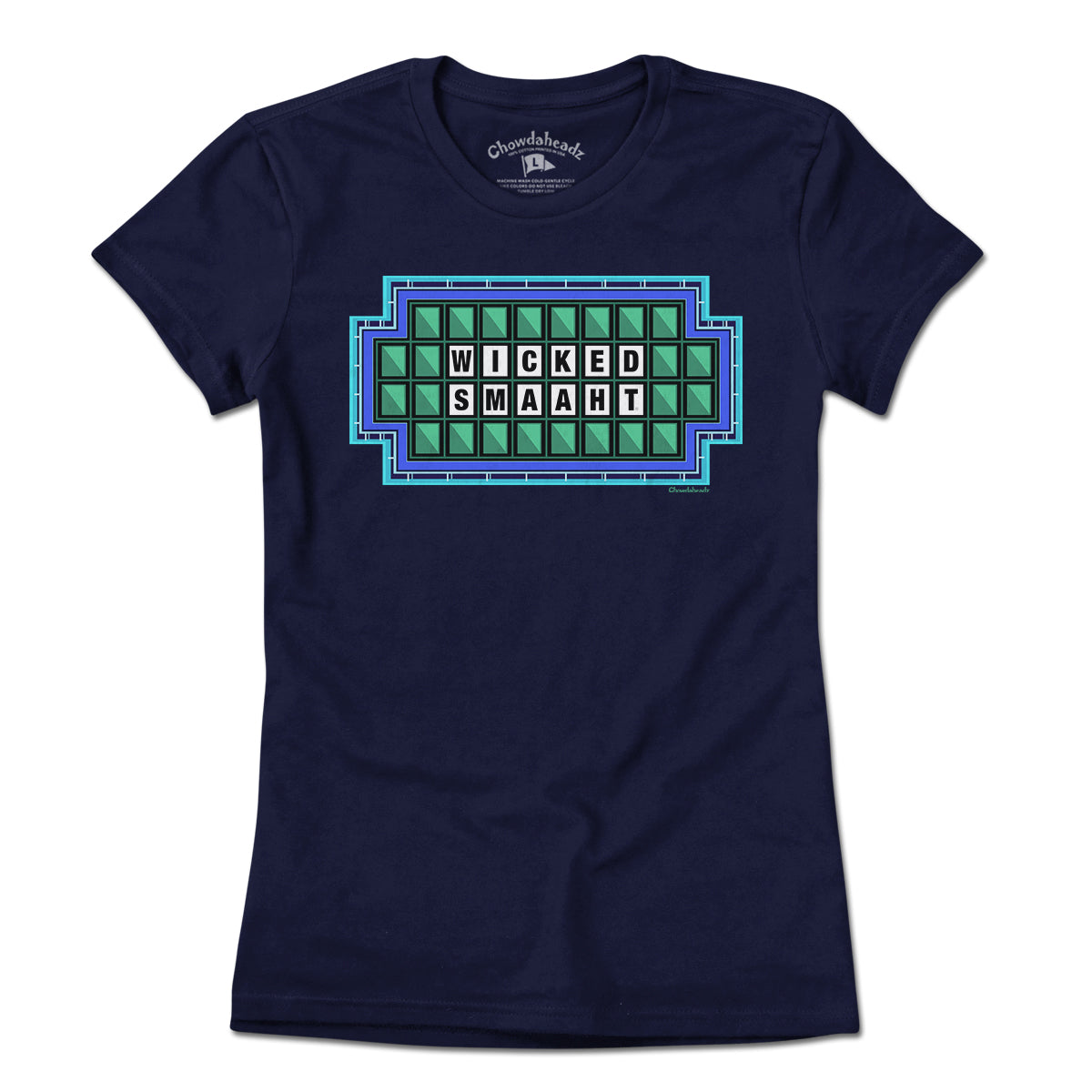 Wicked Smaaht Puzzle Board T-Shirt