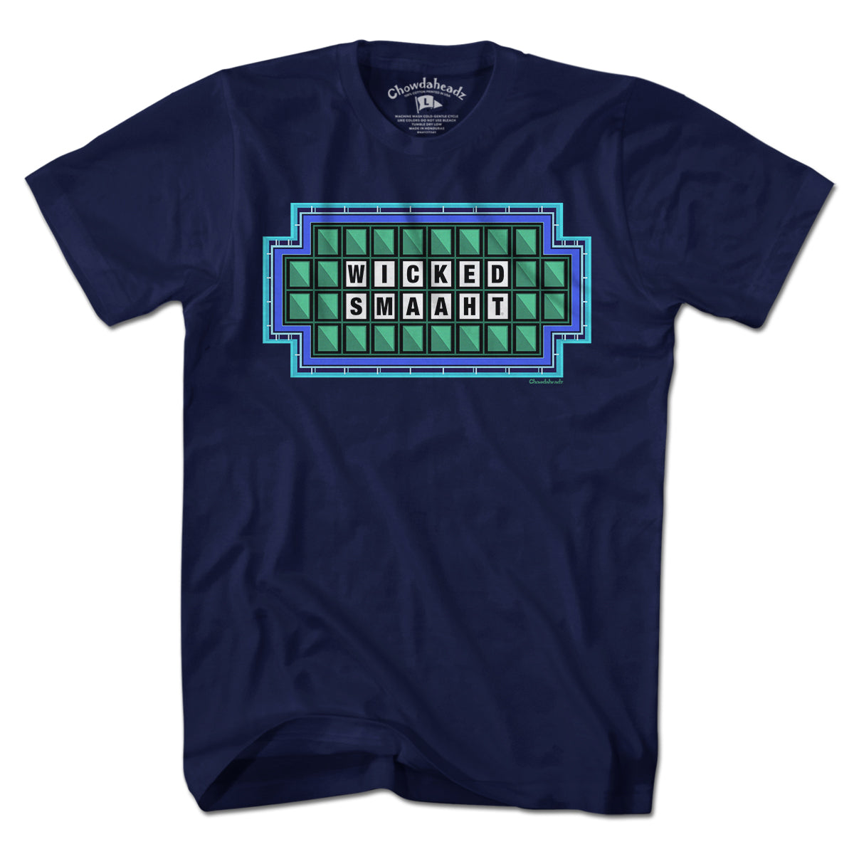 Wicked Smaaht Puzzle Board T-Shirt