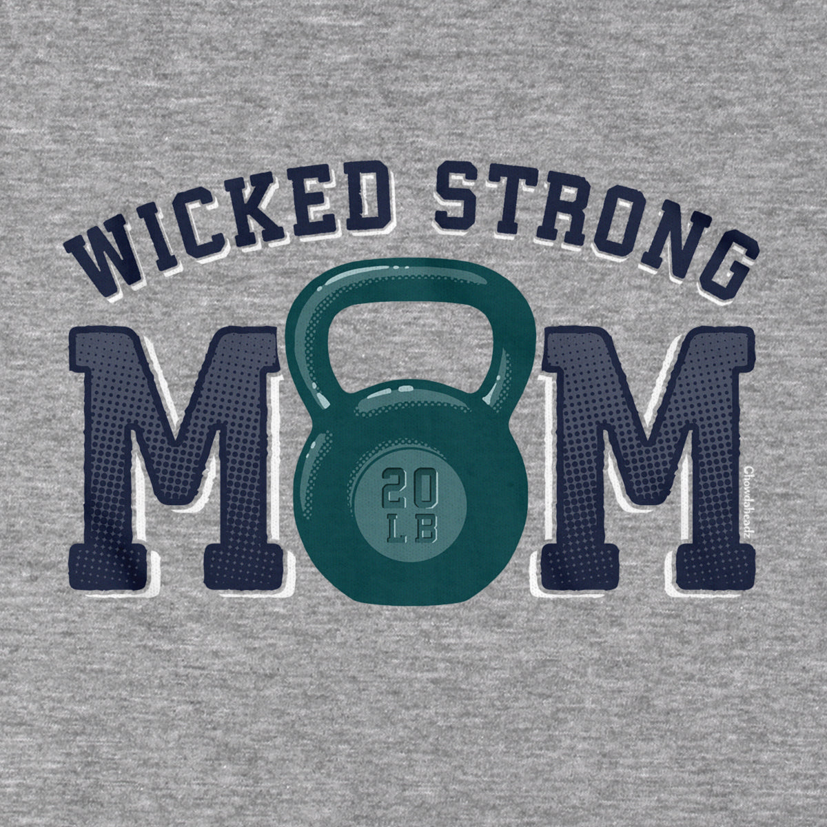 Wicked Strong Mom Kettlebell Hoodie