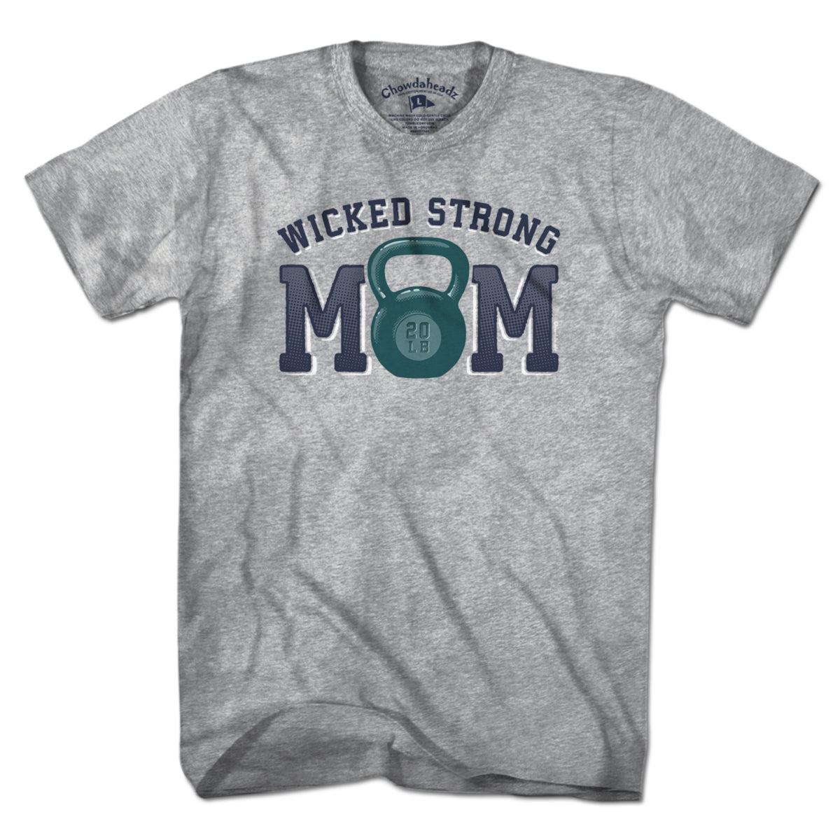 Wicked Strong Mom Kettlebell T-Shirt