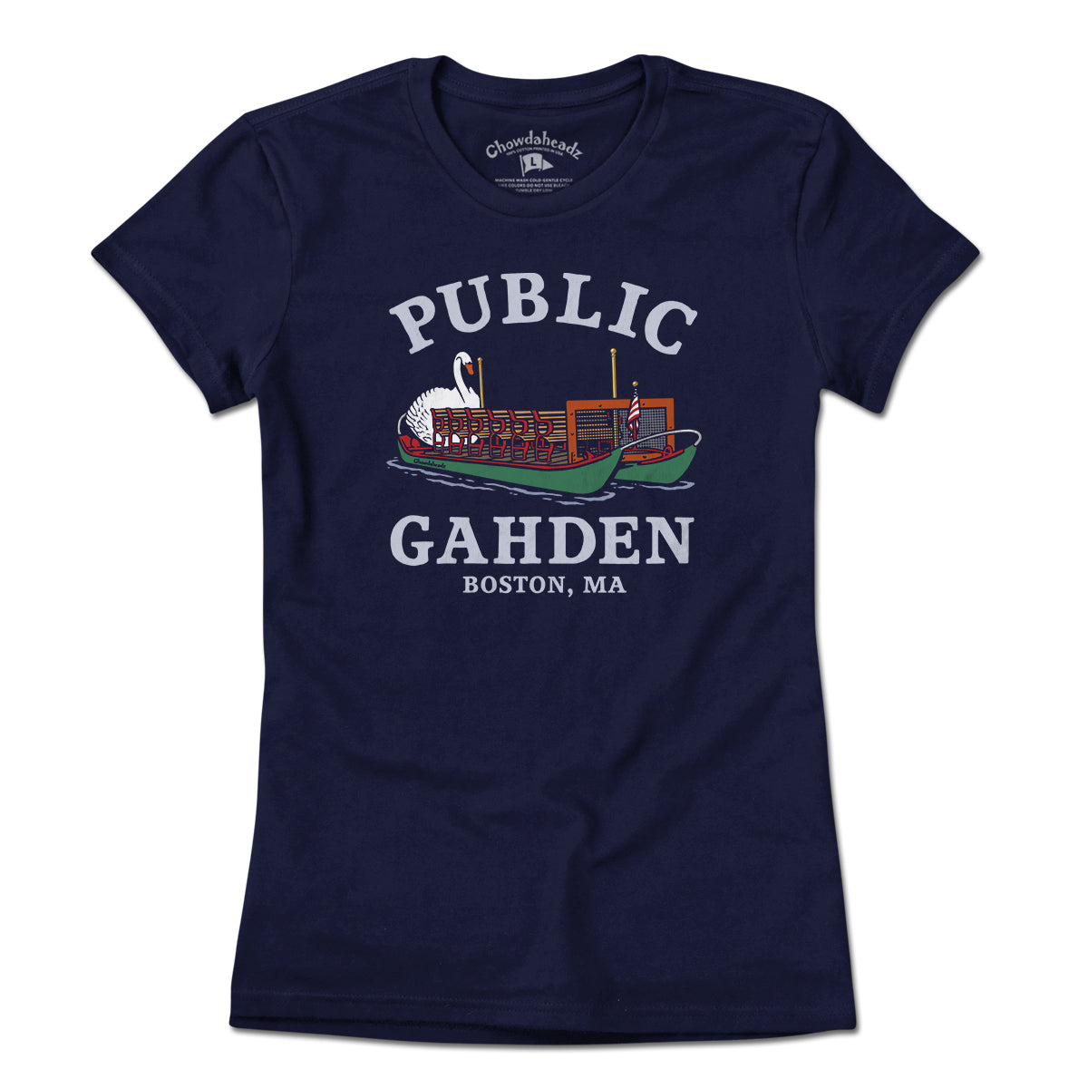 Public Gahden Swan Boat T-Shirt