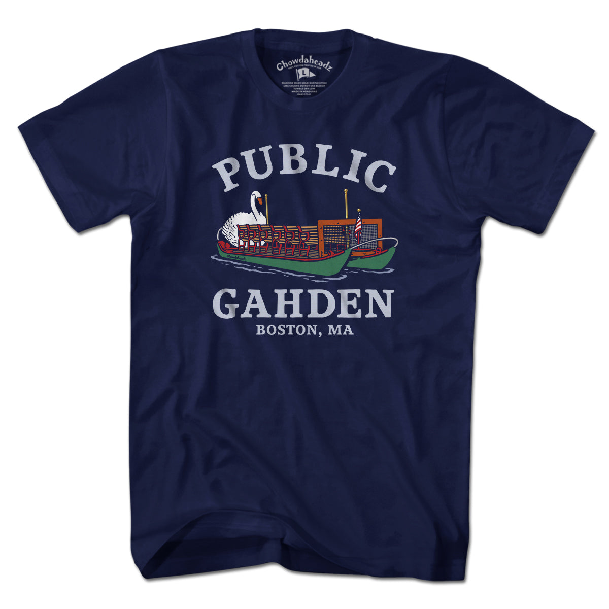 Public Gahden Swan Boat T-Shirt