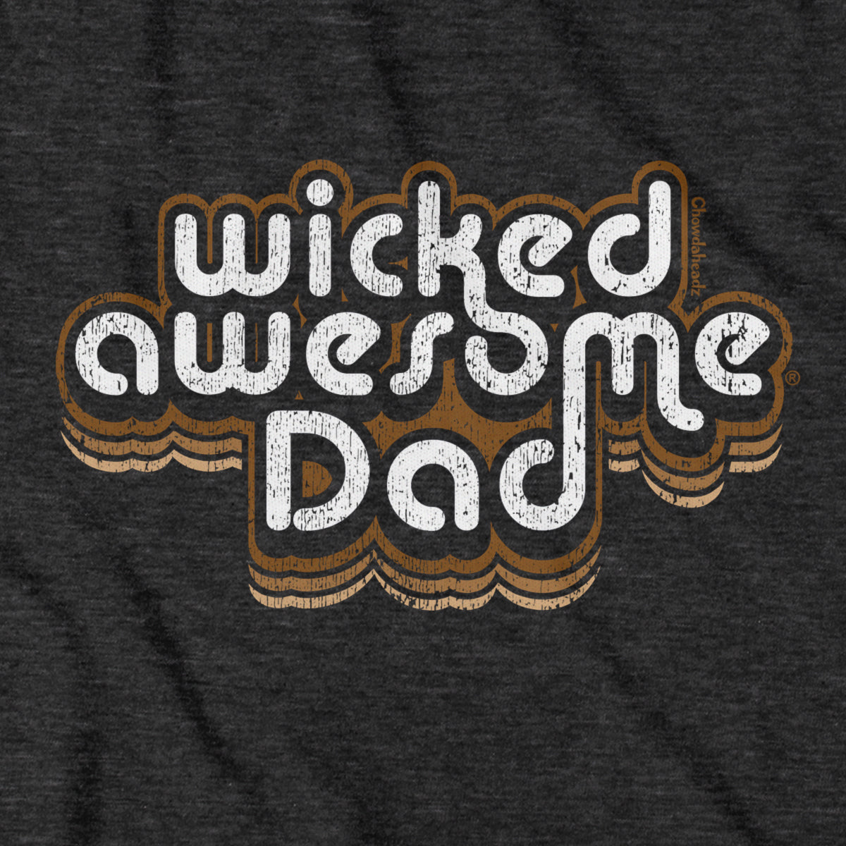 Wicked Awesome Dad Retro Hoodie