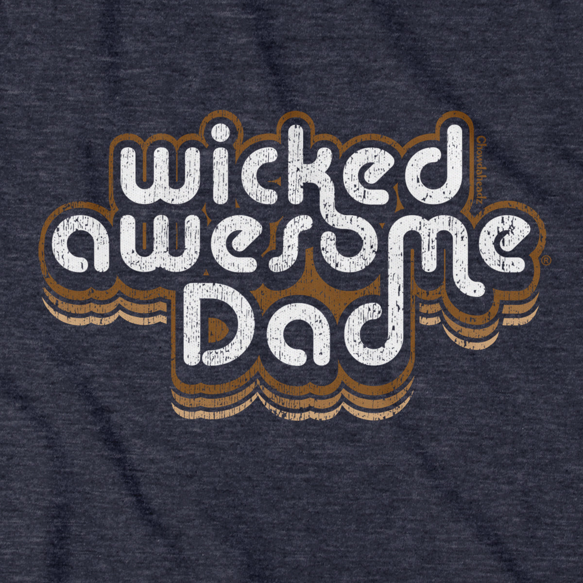 Wicked Awesome Dad Retro Hoodie