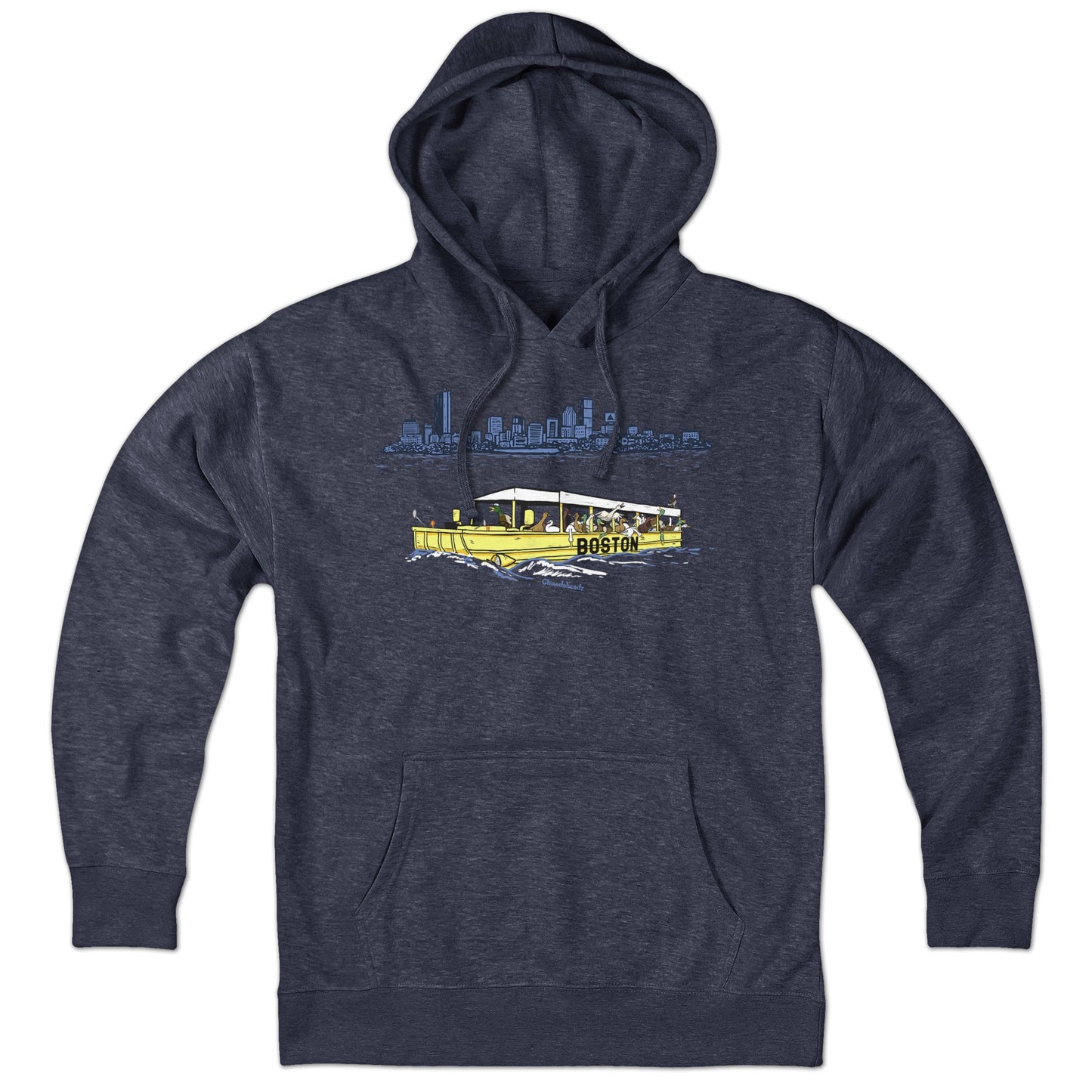 Ducks on a Boat Hoodie