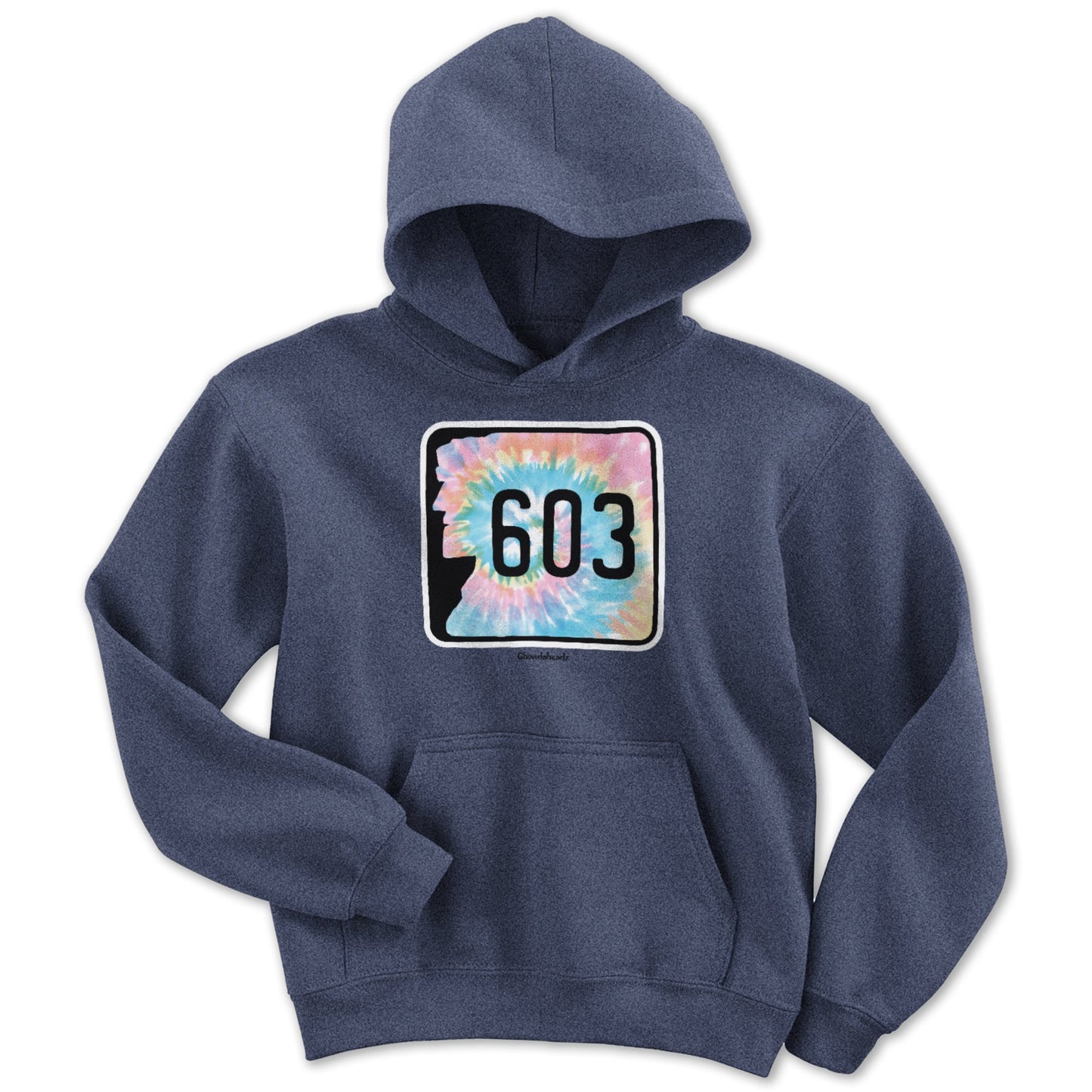 Old Man 603 Tie Dye Youth Hoodie
