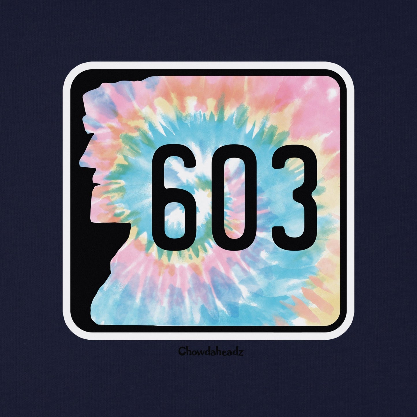 Old Man 603 Tie Dye Youth Hoodie